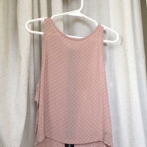 Brandy Melville Zipper Back Tank Top!
